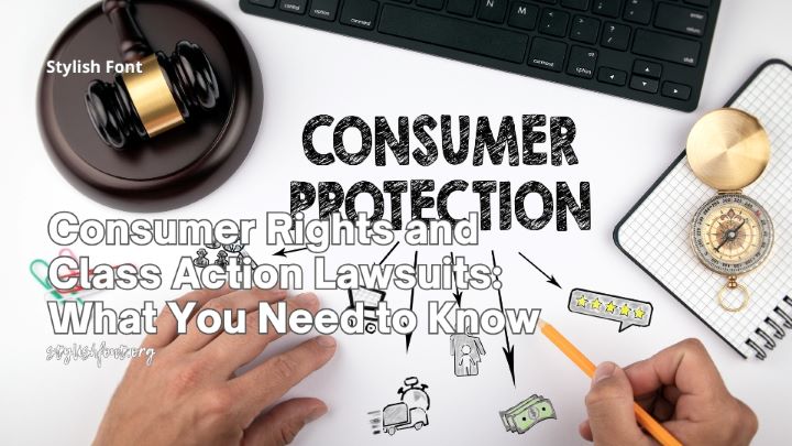 Consumer Rights and Class Action Lawsuits: What You Need to Know