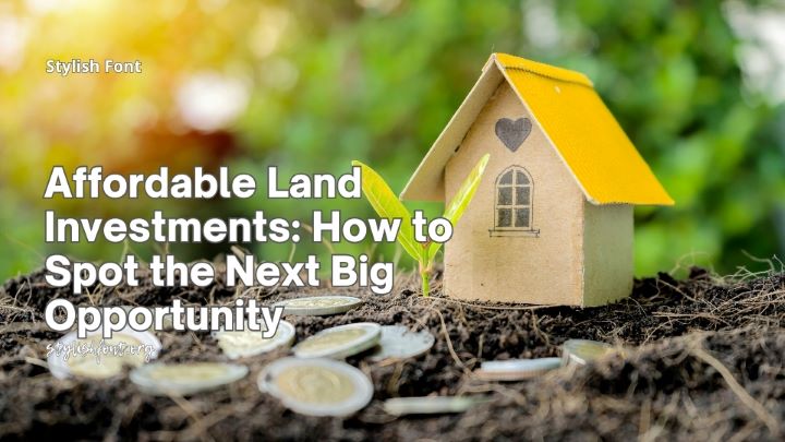 Affordable Land Investments: How to Spot the Next Big Opportunity